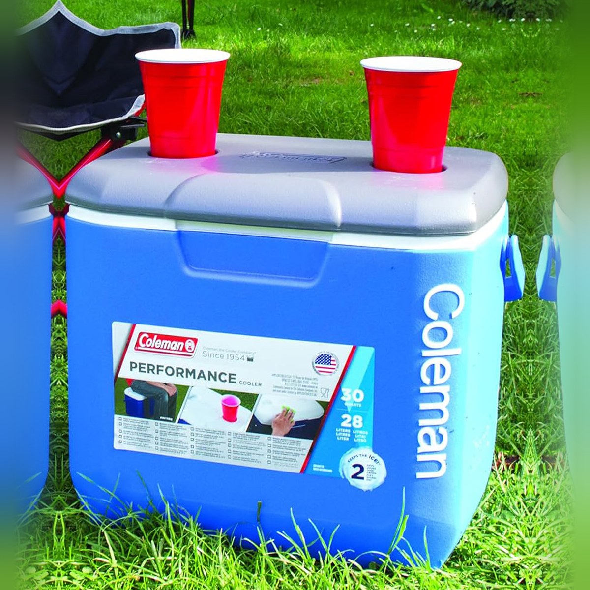 Coleman 60QT Performance Wheeled Cooler Box