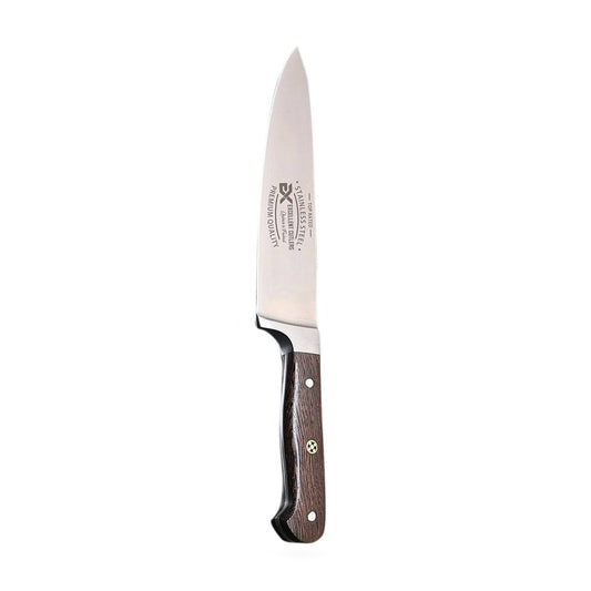 Excellent Cutlers Premium Forged Chef Knife - (Dark Wood Handle)