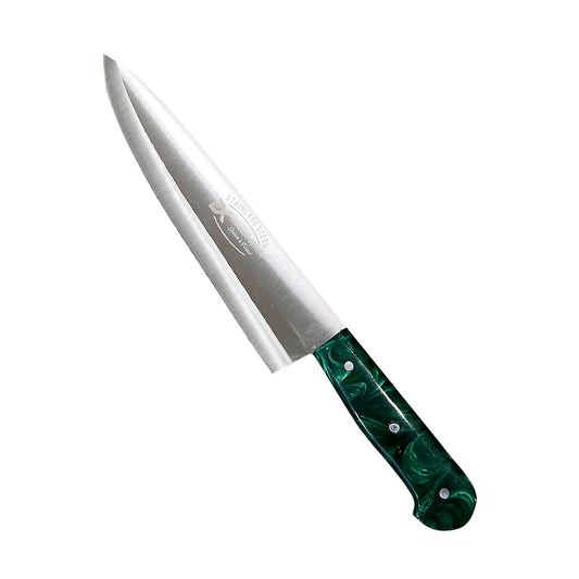 Excellent Cutlers Stainless Steel Kitchen Knife - (Green Marble Handle)