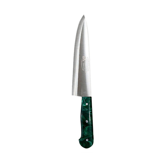 Excellent Cutlers Stainless Steel Kitchen Knife - (Green Marble Handle)