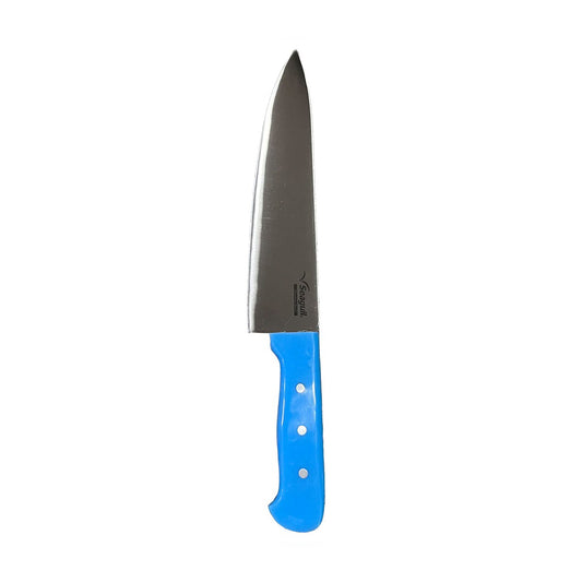 Seagull Stainless Steel Chef Knife - 8" (Blue Handle)