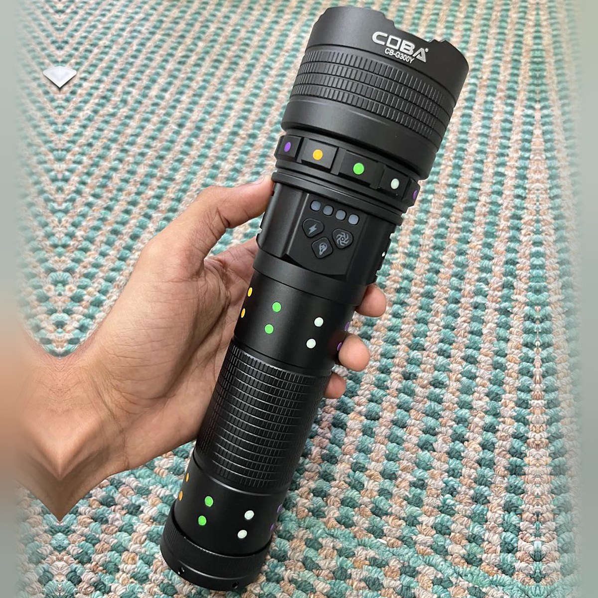 COBA Aluminum FlashLight CB-G300Y