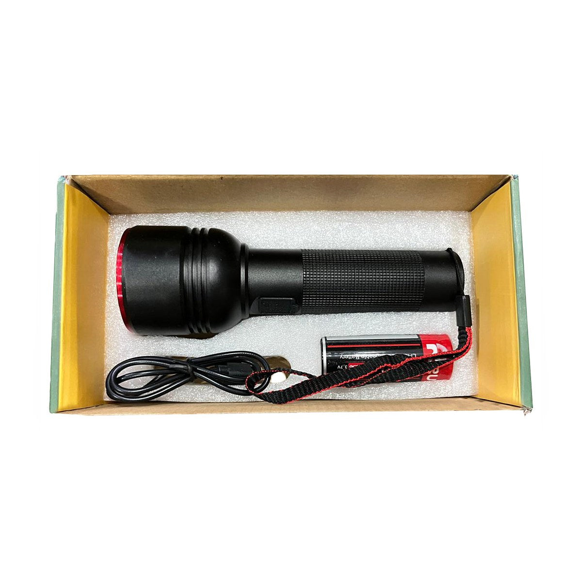 Multifunctional LED FlashLight H-2208 Rechargeable