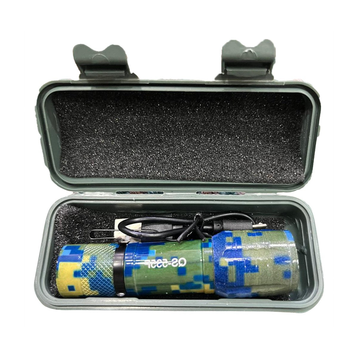 QS-535F USB Rechargeable Flashlight