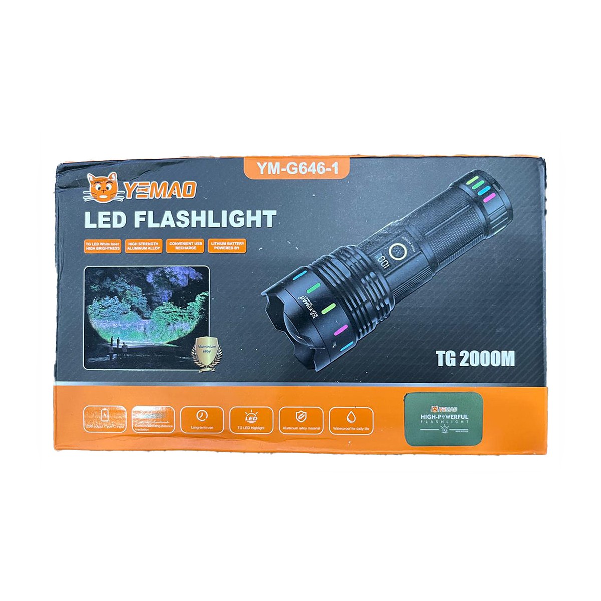 Yemao led FlashLight YM-G646-1