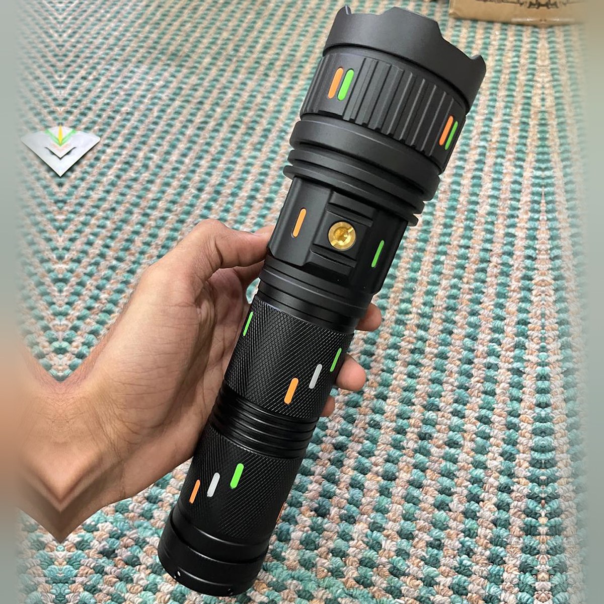 Aluminum Alloy Strong LED  CB-G400Y Flashlight Rechargeable