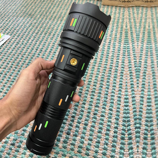 Aluminum Alloy Strong LED  CB-G400Y Flashlight Rechargeable
