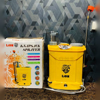 LION, 2 IN 1 STEEL PUMP