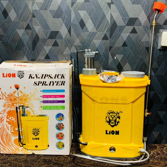 LION, 2 IN 1 STEEL PUMP