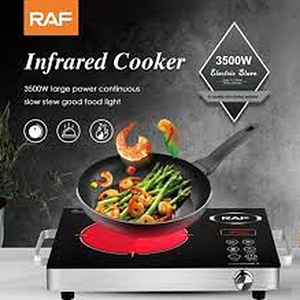 The RAF R-8003 Electric Stove, Infrared Cooker, HotPlate,  3500W