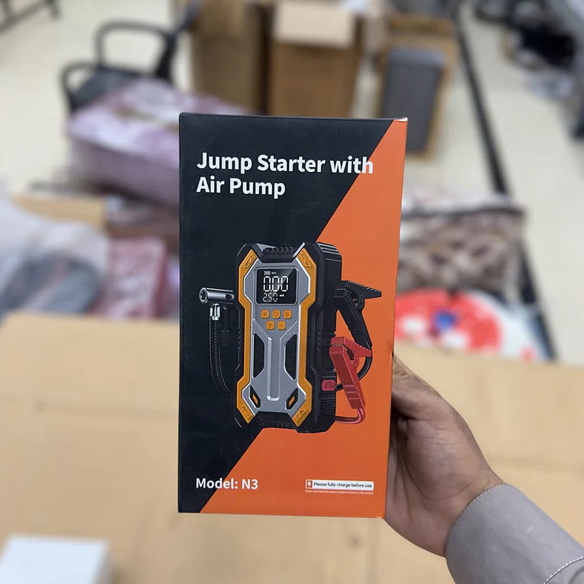 Jump Starter with Air Pump N3
