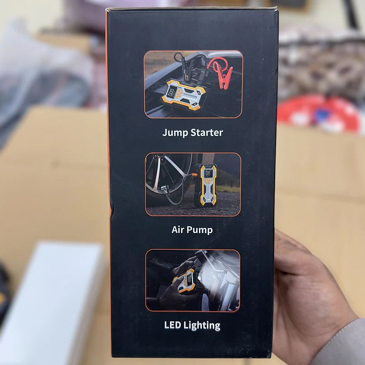 Jump Starter with Air Pump N3
