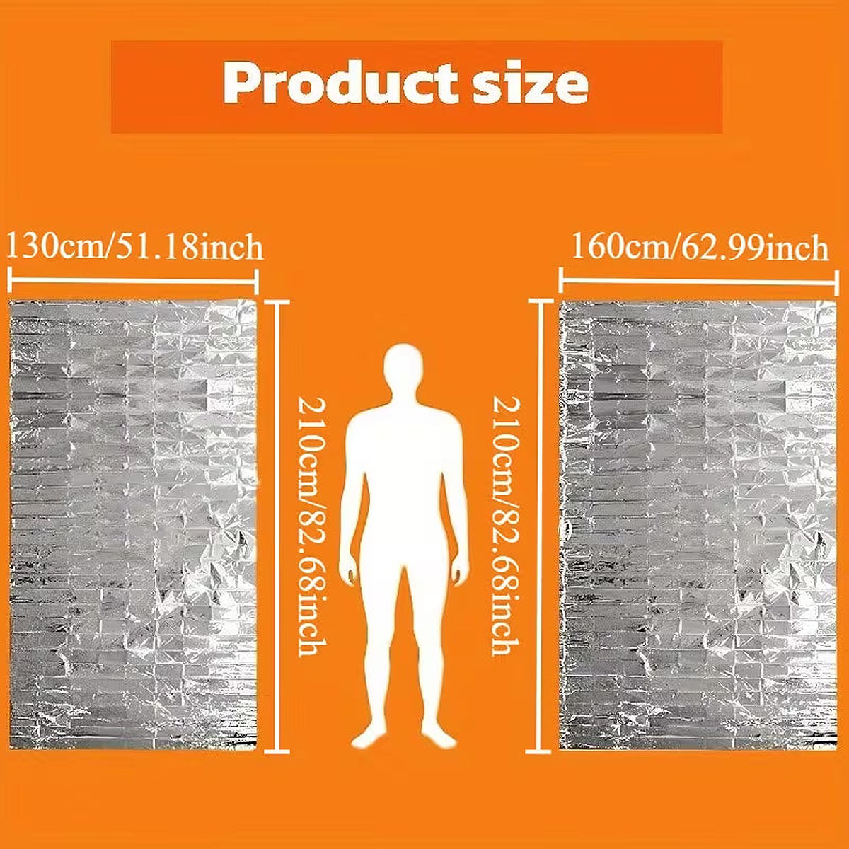 Emergency Blankets Reusable Thermal Blanket-Waterproof Gear