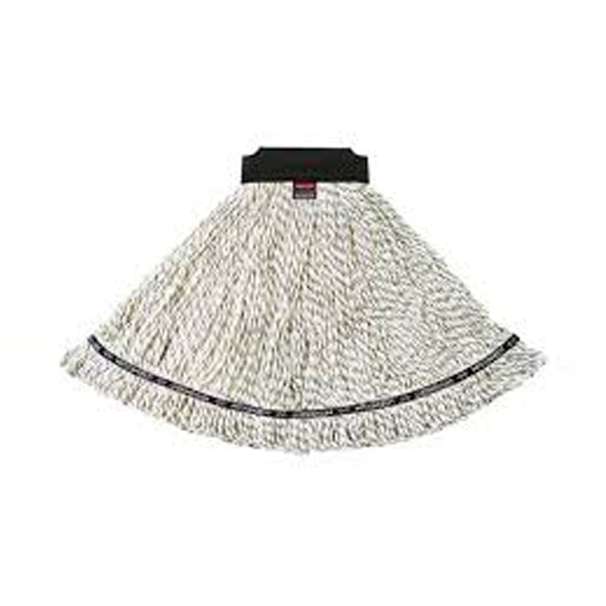 Rubbermaid Commercial Large Mop Fabric - Maximizer™ Blend Mop White