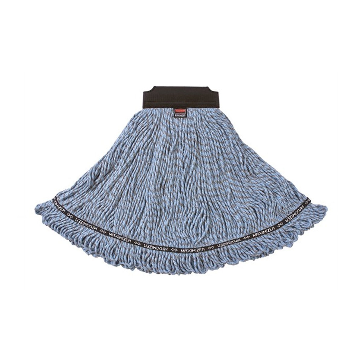 Rubbermaid Commercial Maximizer™ Large Blend Wet Mop, Universal Headband, Blue