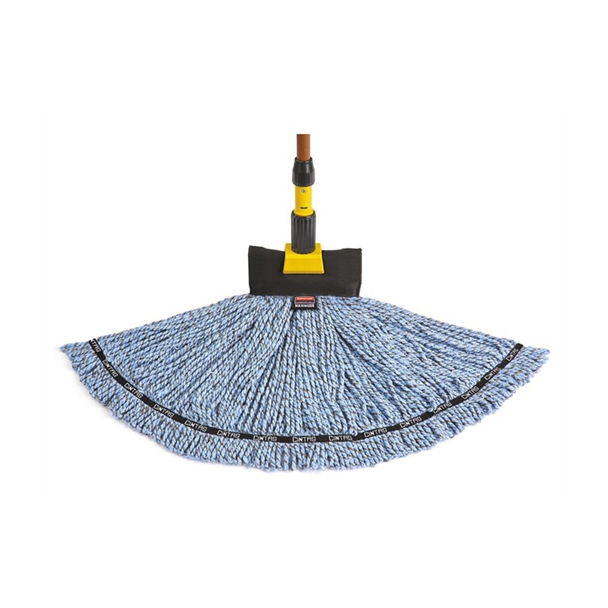 Rubbermaid Commercial Maximizer™ Large Blend Wet Mop, Universal Headband, Blue