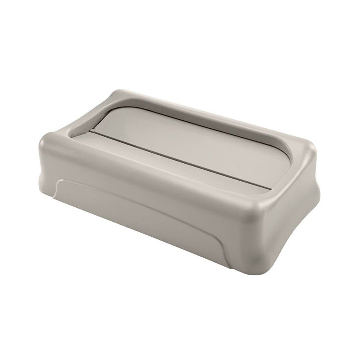 Rubbermaid Commercial Slim Jim® Swing Lid Beige
