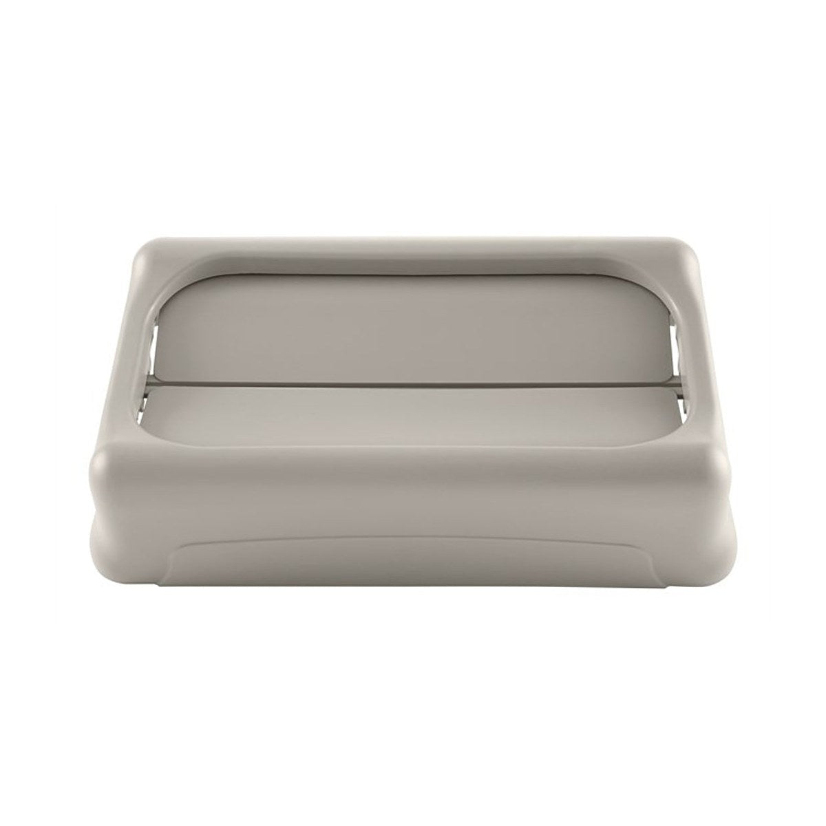 Rubbermaid Commercial Slim Jim® Swing Lid Beige