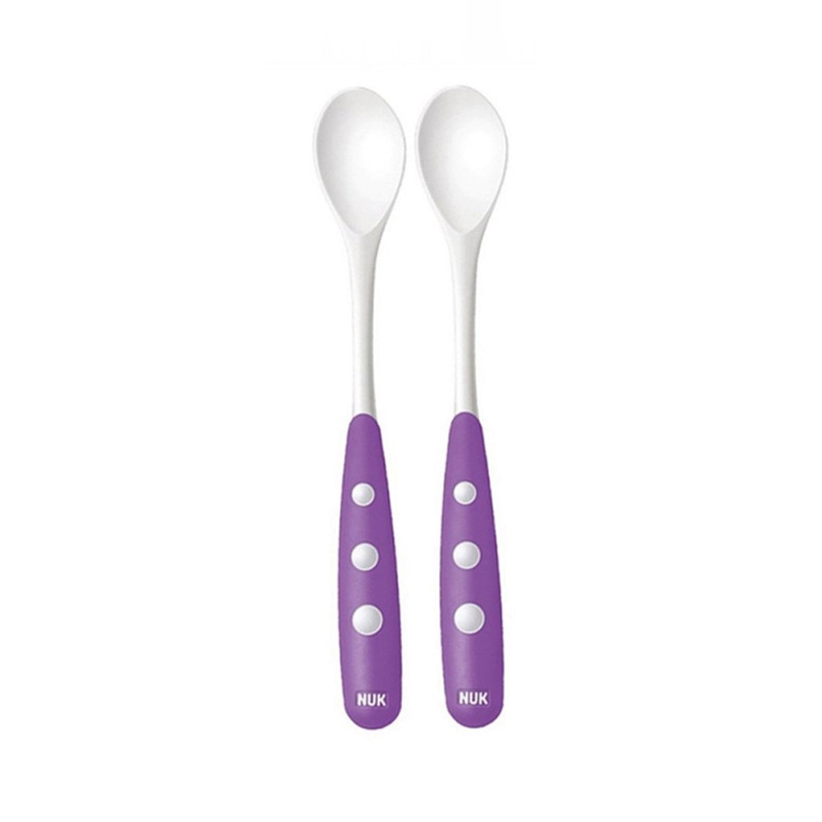 NUK Feeding Spoon 6M+ – 2 Pcs Baby Feeding Spoons