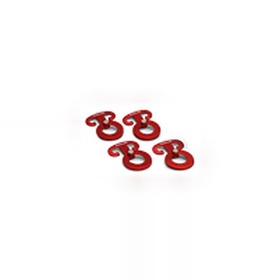 Coghlan's Anchor Clips - 4 Pack | Aluminum Hanging Clips for Cord & Rope Line