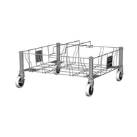 Rubbermaid Commercial Slim Jim® Double Stainless-Steel Dolly