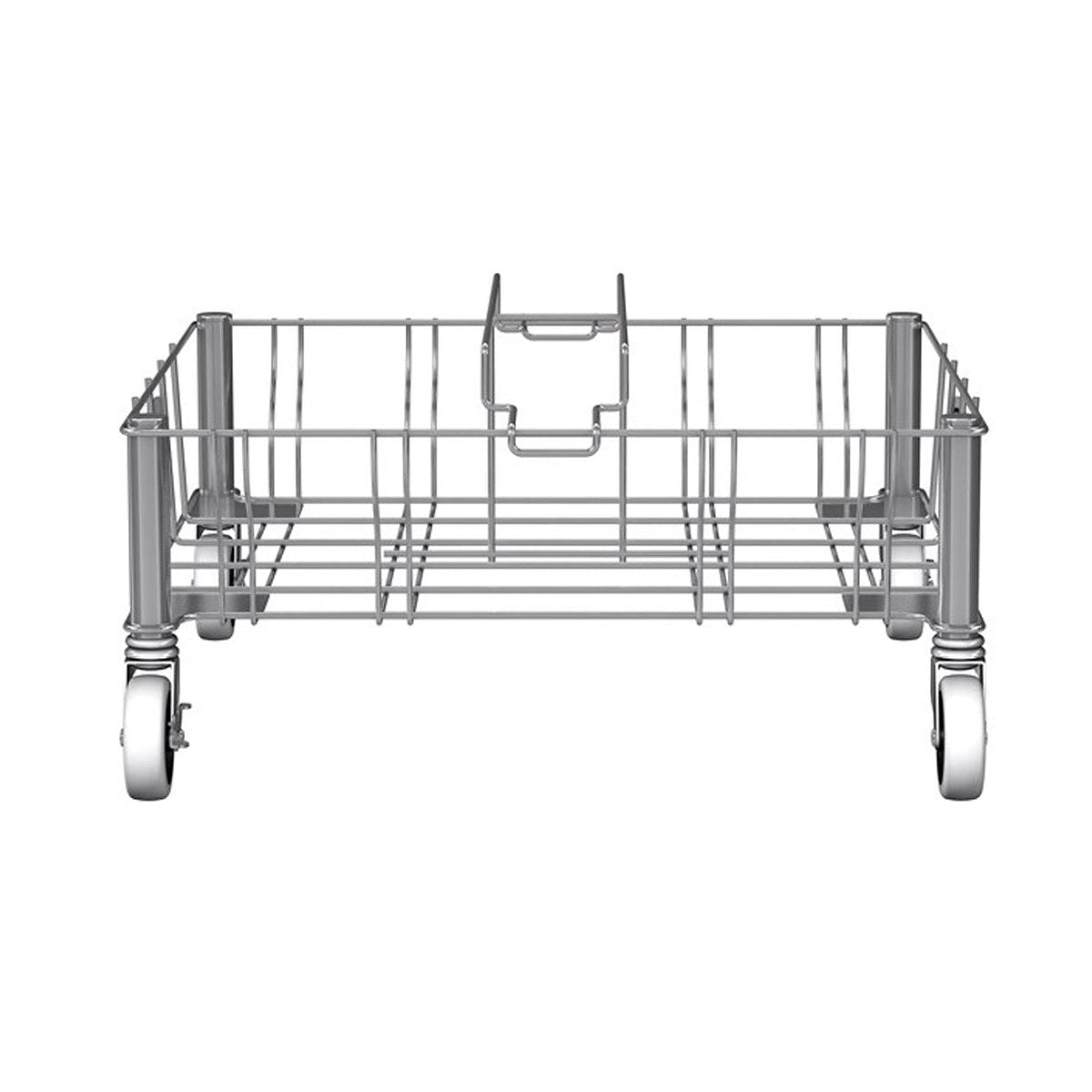 Rubbermaid Commercial Slim Jim® Double Stainless-Steel Dolly