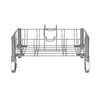 Rubbermaid Commercial Slim Jim® Double Stainless-Steel Dolly