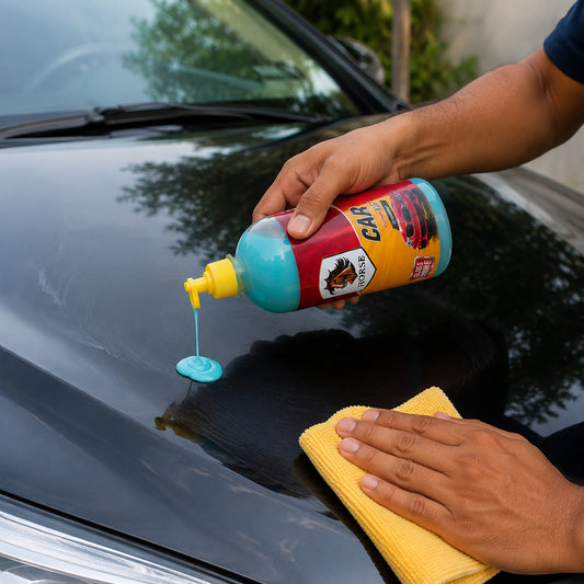Horse Car Polish Liquid – High Gloss Car Shiner & Paint Polish