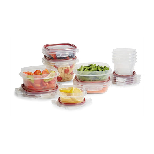 Rubbermaid 20 Pieces Lock-Its Set Food Storage Container