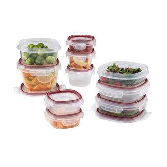 compare product Rubbermaid 12 Piece Lock-Its Food Storage Set
