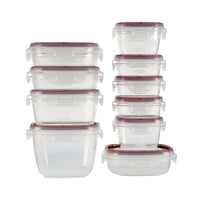 Rubbermaid 12 Piece Lock-Its Food Storage Set