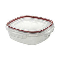 Rubbermaid Lock-its 9-Cup Square Food-Storage Container with Lid