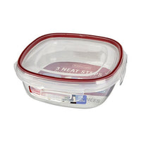 Rubbermaid Lock-its 9-Cup Square Food-Storage Container with Lid
