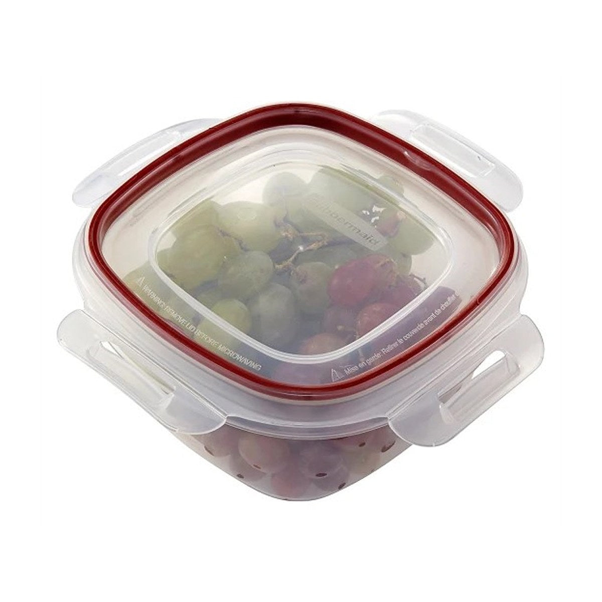 RUBBERMAID 5.0CUP SQUARE LOCK ITS