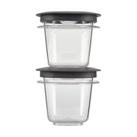 Rubbermaid 0.5 Cups Premier 2 Pack Grey