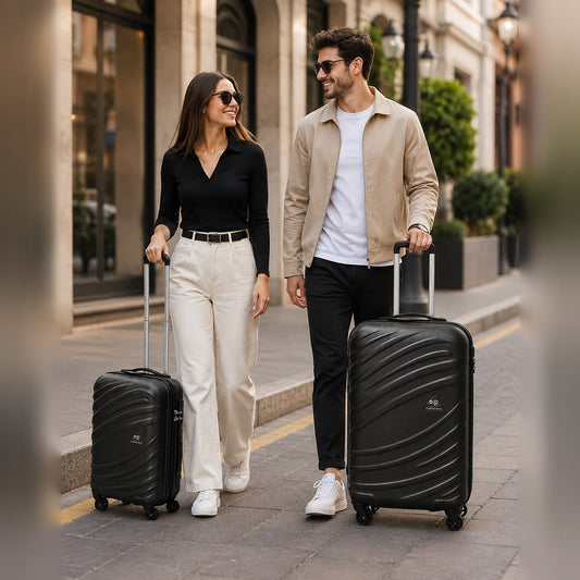 Kamiliant Siklon Hard Luggage 2-Piece Set – Durable Spinner Suitcases