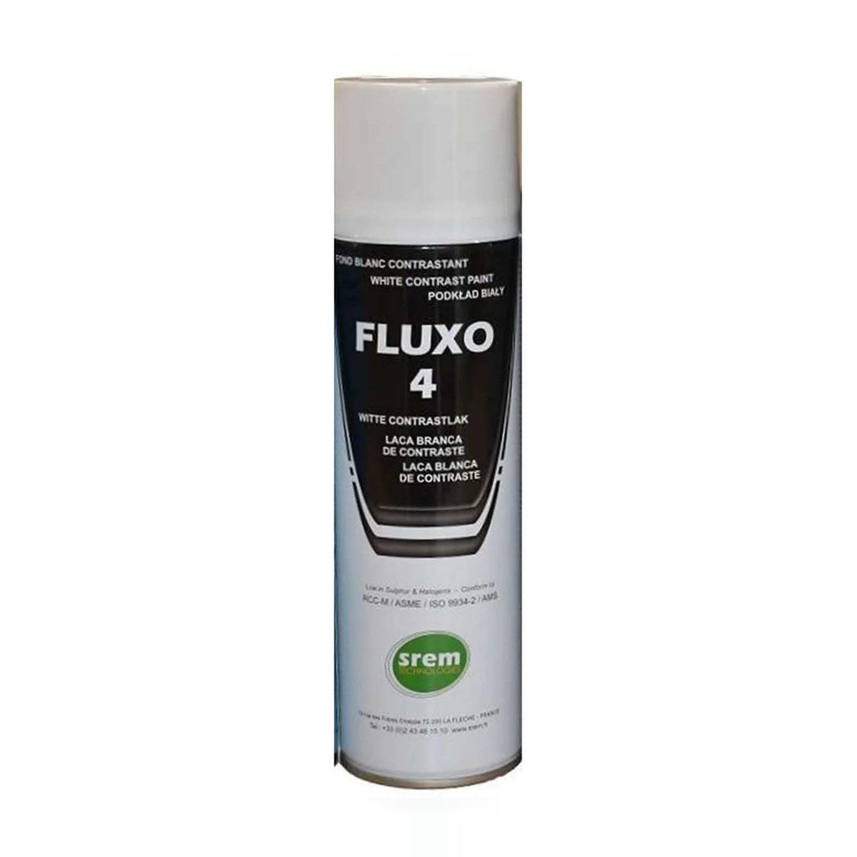 FLUXO 4 – Aerosol 500ml White Contrast Paint