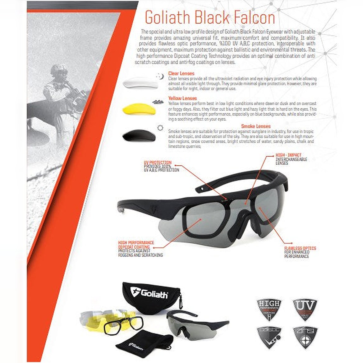 BLACK FALCON professional eyewear