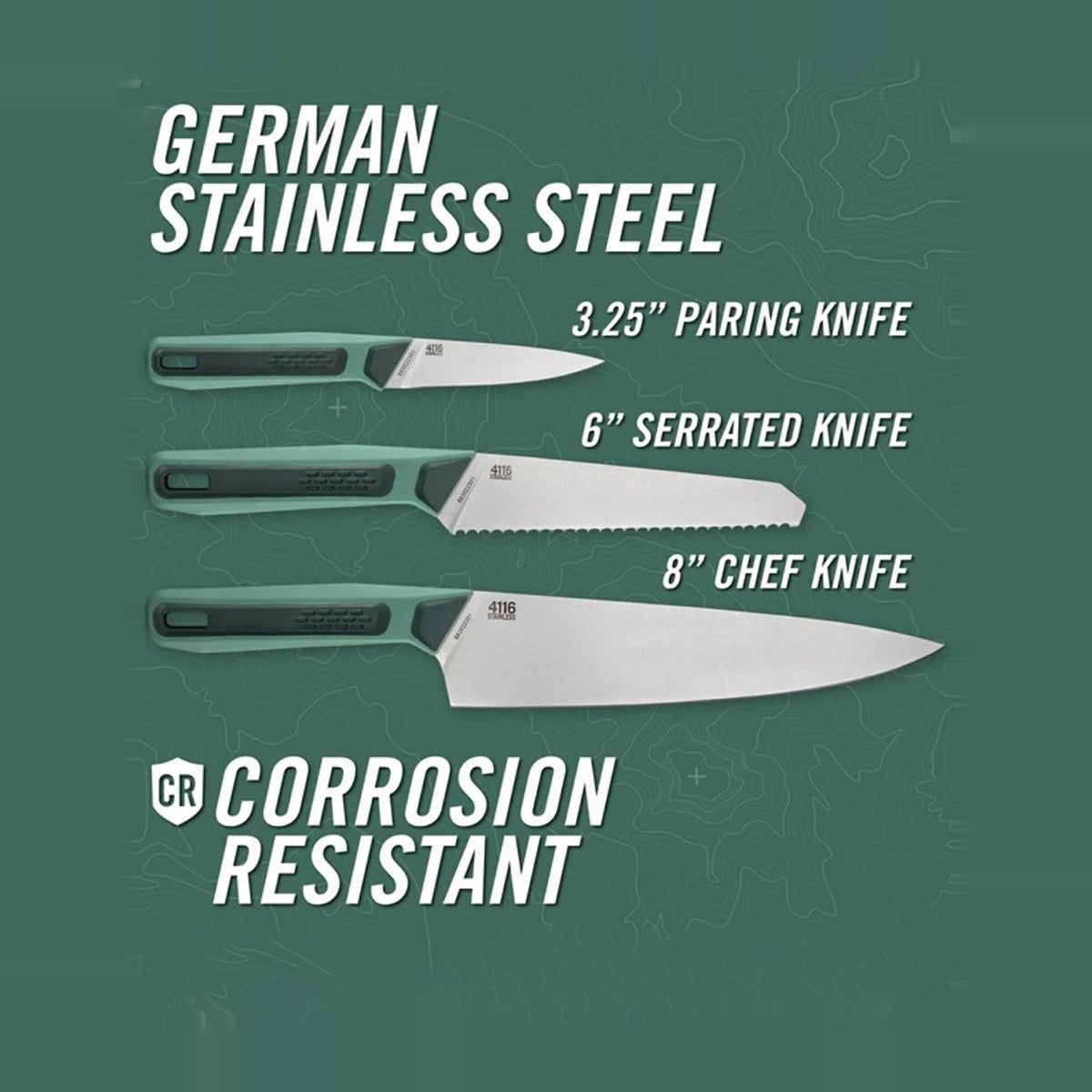 Gerber ComplEAT 3pc Knife Set