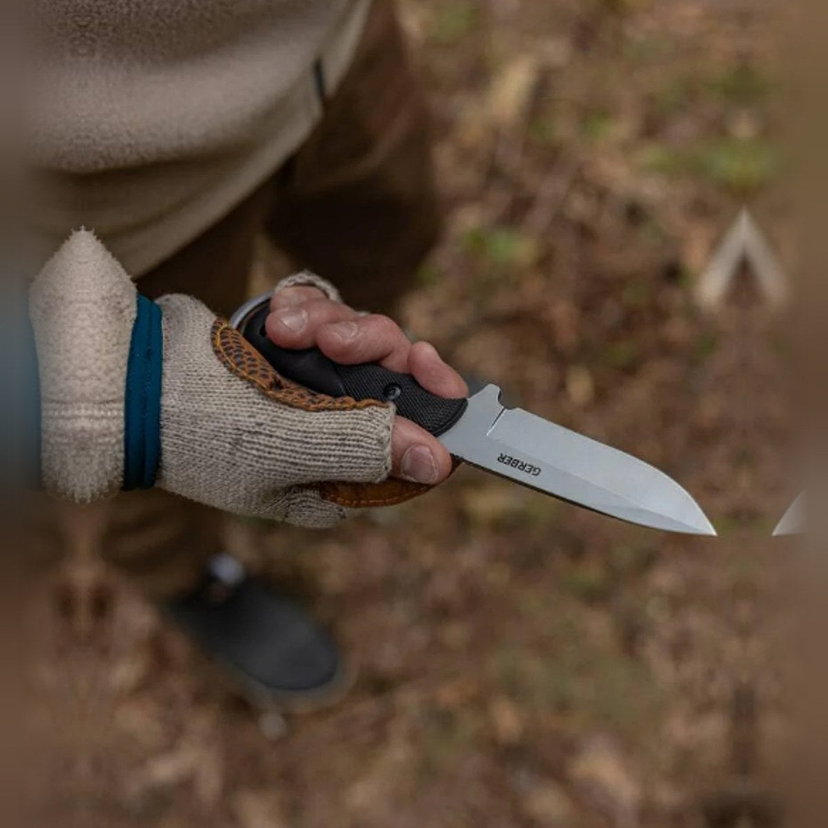 Gerber Gear Freeman Guide Fixed Blade Knife with Sheath, Fine Edge, Drop Point, Knife for Hunting and Outdoors