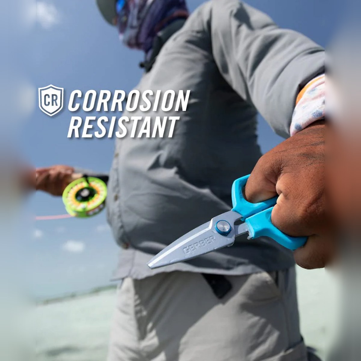 Gerber Gear Neat Freak - Salt - Durable, Ergonomic Fishing Scissors