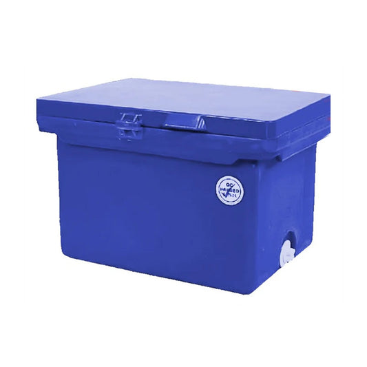 Comos Ice Box Cs40 Blue With Hinges 40L