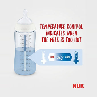 compare product NUK First Choice+ Temperature Control Baby Bottle 360ml