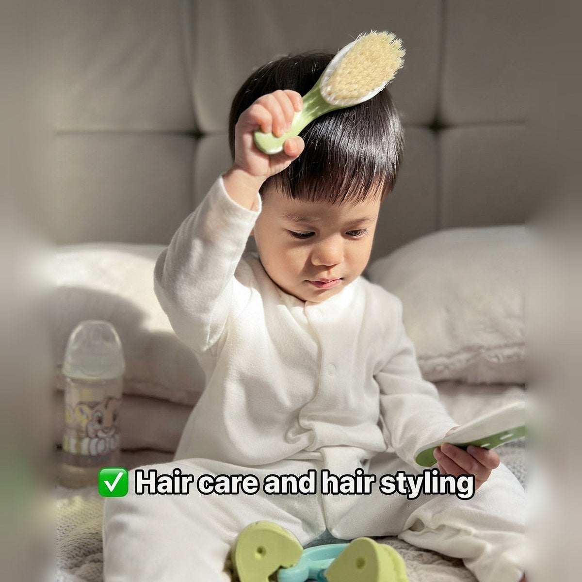 NUK Baby hair Comb & Brush Set – Baby Hair Care Set