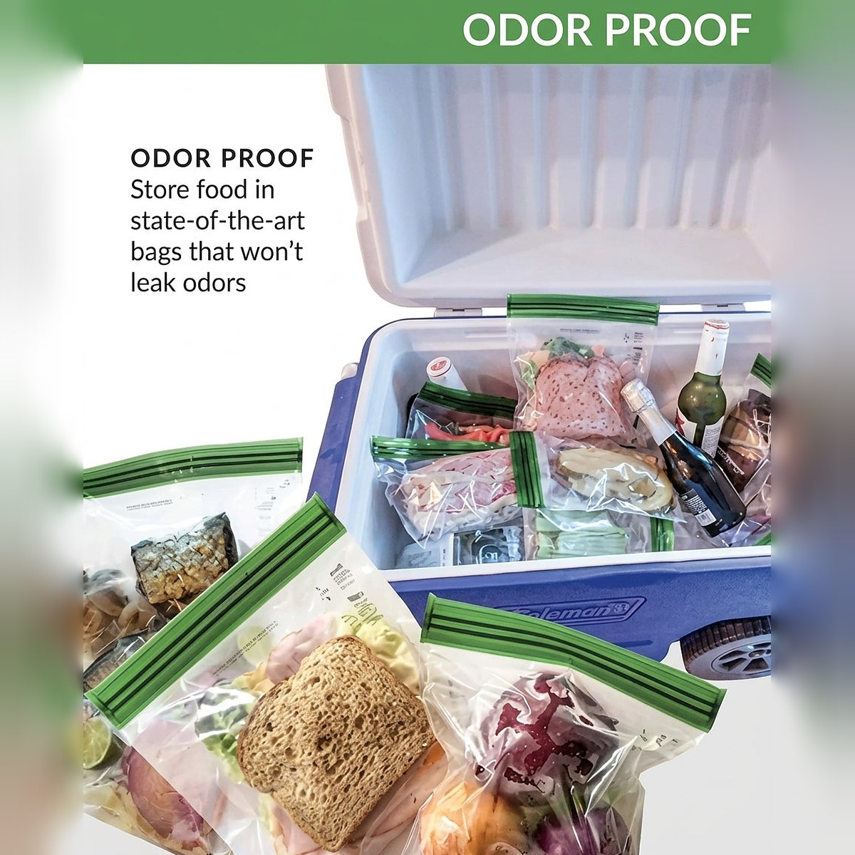 Coghlan's Odor Proof Bag - 8.5 X10 in