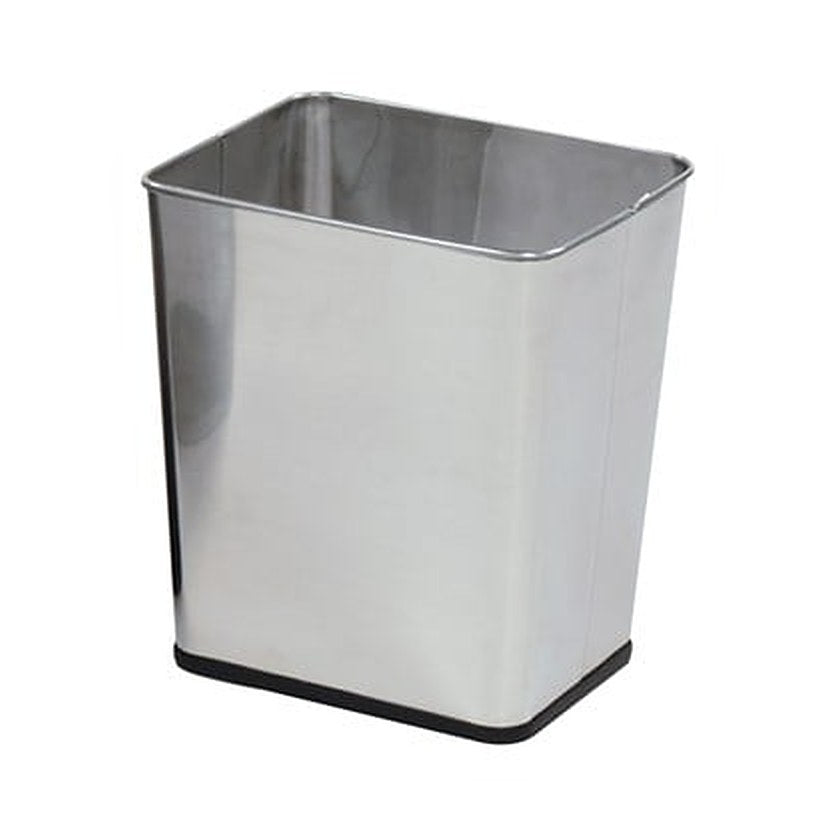 WASTEBASKET 29 QT / 7.5 GAL STAINLESS STEEL