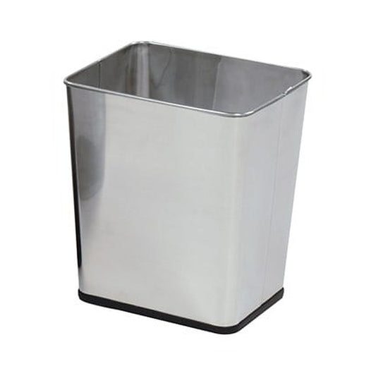 WASTEBASKET 29 QT / 7.5 GAL STAINLESS STEEL