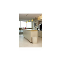 FIRE RESISTANT WASTEBASKET 40 QT BEIGE