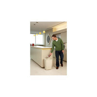 FIRE RESISTANT WASTEBASKET 40 QT BEIGE