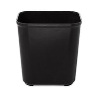 FIRE RESISTANT WASTEBASKET 28 QT BLACK